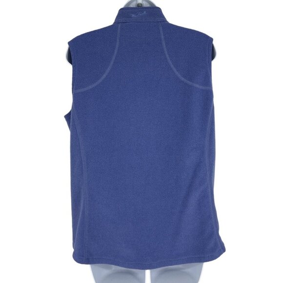 Woolrich Womens Fleece Dusk Vest Outdoor Hiking Pockets Size L - Picture 4 of 9